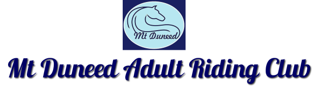 Mt Duneed Adult Riding Club
